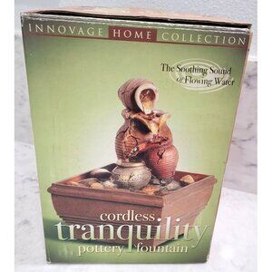Cordless Battery-Operated Tranquility Pottery Fountain